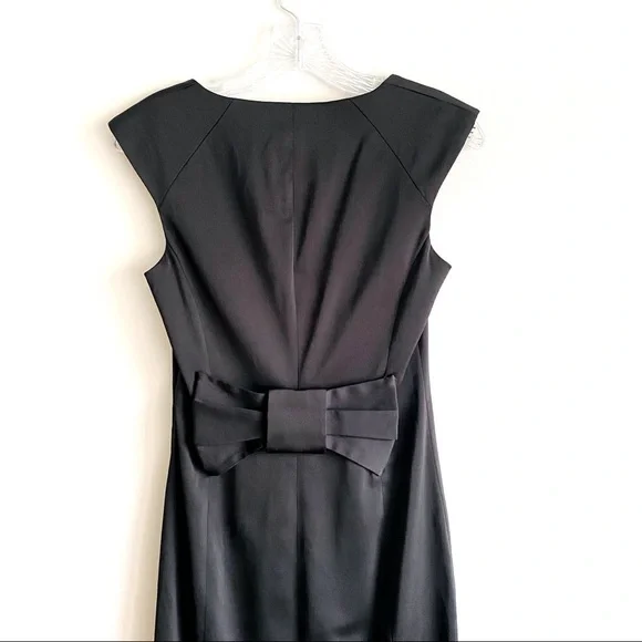 Zara midi bow back cocktail dress - Picture 3 of 5